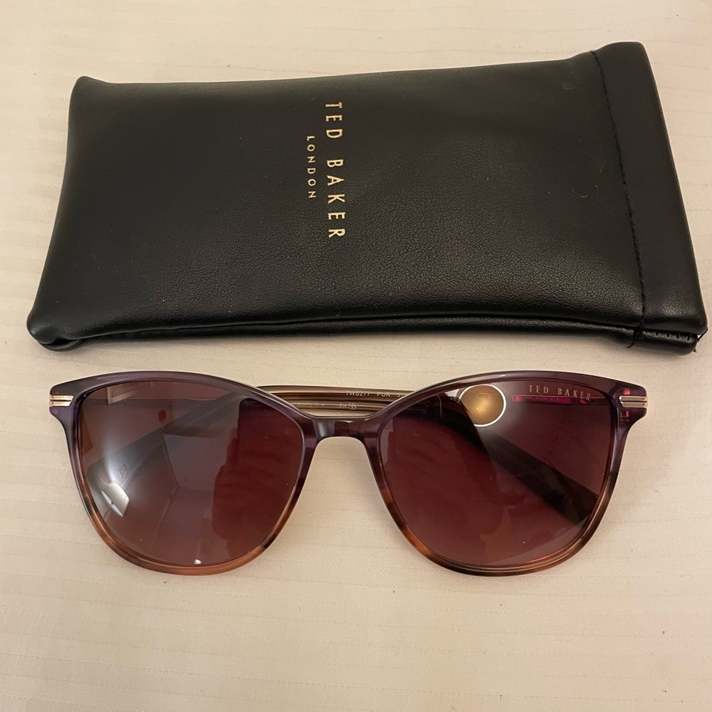 Ted Baker Purple Sunglasses